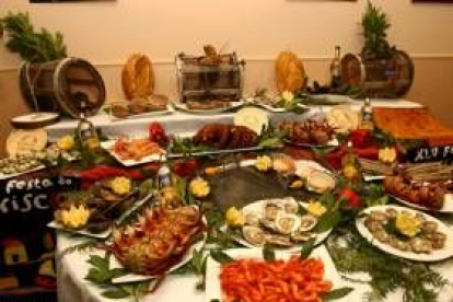 Camarones, nécoras, cigalas, berbecheros, un bodegón delicioso