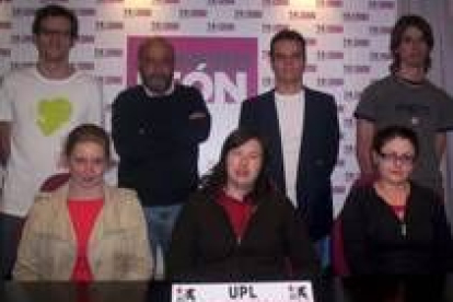 La candidatura de la UPL, en la tradicional foto de familia