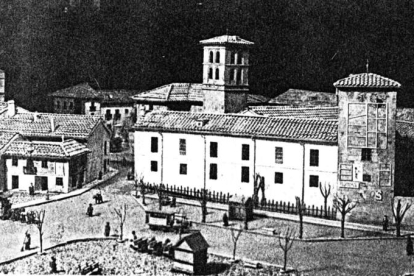 Imagen de León en el siglo XIX. ARCHIVO HISTÓRICO DE DIARIO DE LEÓN