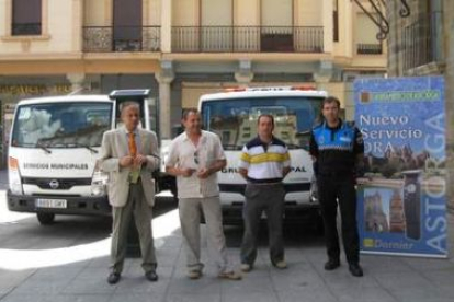 Un momento de la presentación del nuevo servicio.