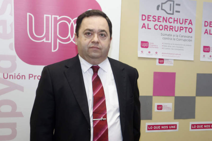 Rafael Delgado, en una reciente visita a León.