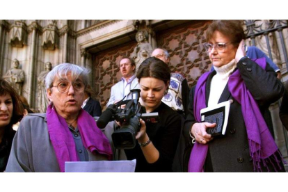 Las religiosas católicas se han manifestado para reivindicar su papel en la Iglesia. TONI GARRIGA