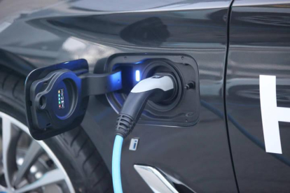 Imagen de un coche eléctrico