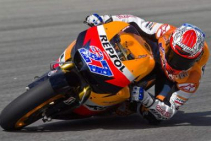 Stoner fue el más rápido en la sesión de ayer en Losail.