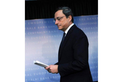 El presidente del Banco Central Europeo, Mario Draghi.