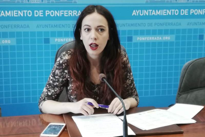 La concejala de Bienestar Social, Lorena González.