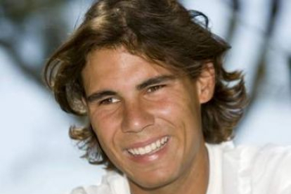 Nadal durante su encuentro con periodistas.
