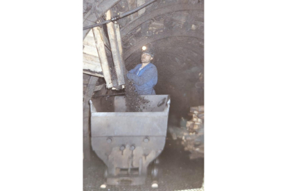 Uno de los mineros de Santa Cruz de Montes. DL
