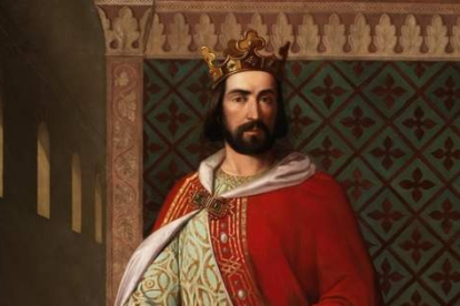 Retratos de los monarcas leoneses Alfonso V y Fernando I. ARCHIVO