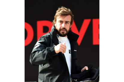 El piloto asturiano de McLaren, Fernando Alonso.