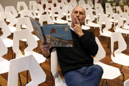 Paco Mir durante la presentación de su libro infantil en noviembre del pasado año.