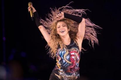 Shakira en París el 12 de junio en el concierto de El Dorado Tour
