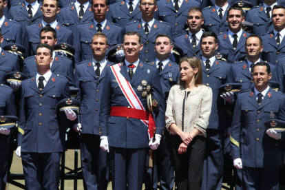 Entrega de despachos de la Academia Básica del Aire en 2014. RAMIRO