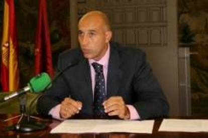 José Antonio Díez Díaz, durante la rueda de prensa celebrada ayer