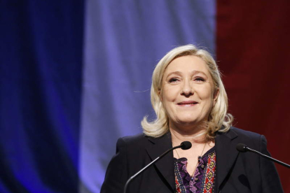 Marine Le Pen es la líder del Frente Nacional francés.