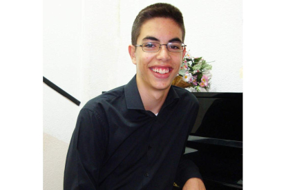 El joven pianista Rubén Russo.