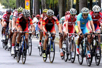 Los ciclistas españoles confían en brillar en el Mundial