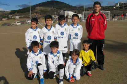 Formación del Santa Marta de la 1.ª Provincial Benjamín.