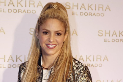 Shakira, en la presentación de El Dorado.