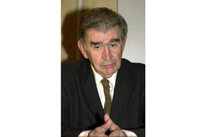 El poeta leonés Antonio Gamoneda