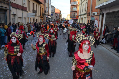 Desfile infantil y entierro de la sardina en Santa María del Páramo en 2020. ramiro