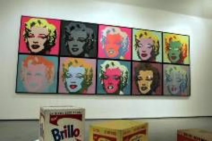 Retratos de Marilyn Monroe y otros trabajos de Andy Warhol