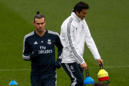 Solari realizó el primer entrenamiento como entrenador del Real Madrid. EMILIO NARANJO