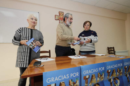 Presentación ayer en Ponferrada de las unidades pastorales de la Diócesis de Astorga. ANA F. BARREDO