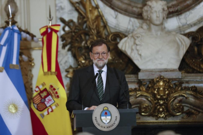 Rajoy, en Argentina