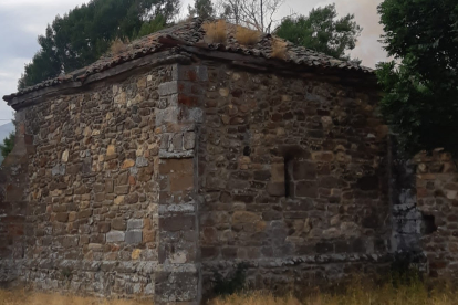 La ermita leonesa del Bendito Cristo de Valverde de la Sierra. DL