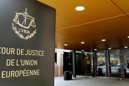 Uno de los accesos al Tribunal de Justicia de la Unión Europea en Luxemburgo.