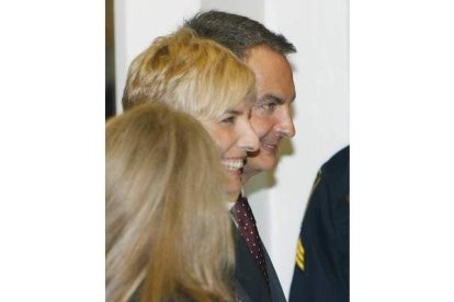 Sonsoles Espinosa y Rodríguez Zapatero.