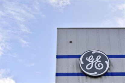 El logo de General Electric.