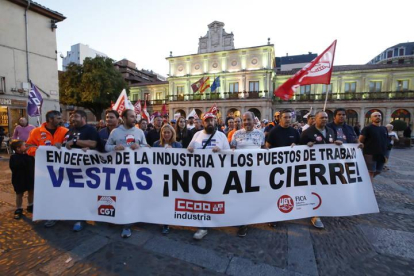 Movilizaciones de los trabajadores de Vestas