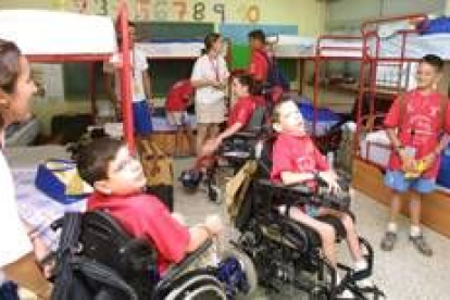Los niños discapacitados compartirán juegos con los que no sufren discapacidad
