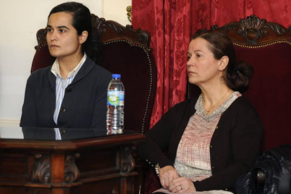 Montserrat y Triana, dos de las condenadas por el asesinato de Isabel Carrasco