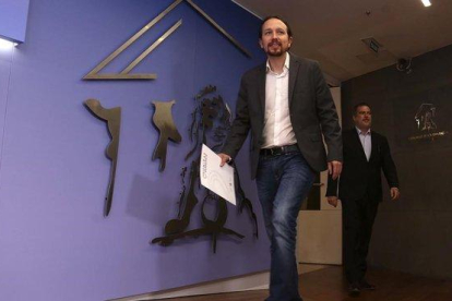 El secretario general de Podemos, Pablo Iglesias, el pasado 6 de junio.