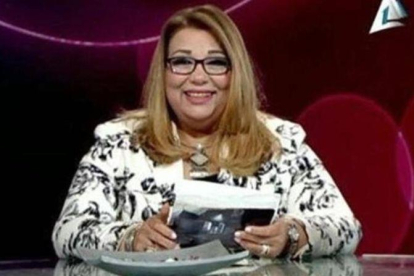 Khadija Khattab , presentadora de television Egipto, suspendida por tener sobrepeso.