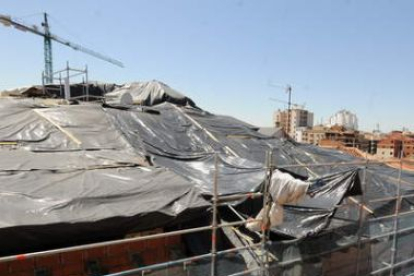 Reforma de un edificio en la capital leonesa.