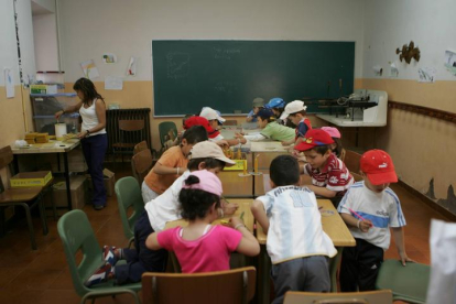 Imagen de una de las clases en el centro educativo. NORBERTO