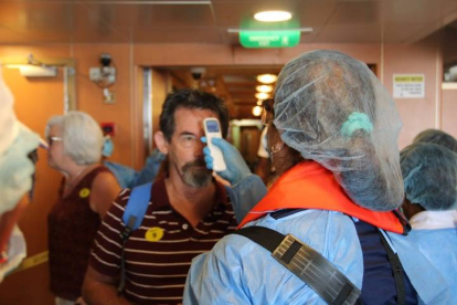Pruebapara detectar personas infectadas con coronavirus. MINISTERIO DE SALUD DE PANAMÁ