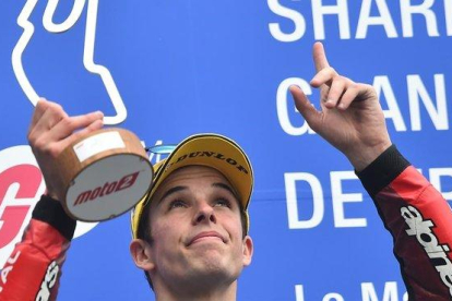 Àlex Márquez (Kalex) ha roto hoy, en Le Mans, una racha, suya y de los pilotos españoles, que no ganaban en Moto2 desde Japón-2017.