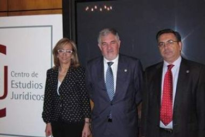 Lourdes Rodríguez, Conde Pumpido y José Javier Polo