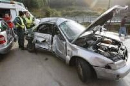 Los dos menores fallecidos no llevaban puesto el cinturón de seguridad