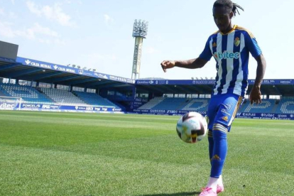 Aldair tiene contrato y tendrá que volver a la Deportiva una vez finalizada la temporada. L. DE LA MATA