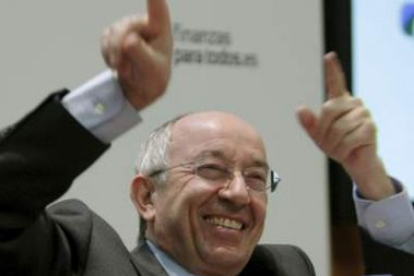 Ordóñez durante la presentación de la página web finanzasparatodos.
