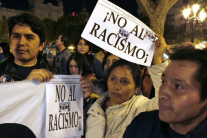 n Brasil la pena por actos racistas puede llegar a tres años de reclusión.