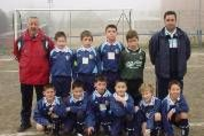 Formación del equipo infantil de La Morenica que milita en el grupo A de la 1.ª División Provincial