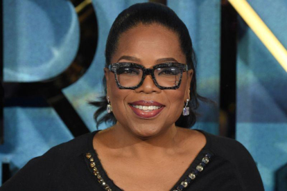 La polifacética estrella de la pequeña y gran pantalla de EEUU, Oprah Winfrey.