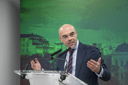 El vicepresidente de Acción Política de Vox, Jorge Buxadé. DL